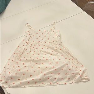 O'Neill White and peach Kids Casual Dress